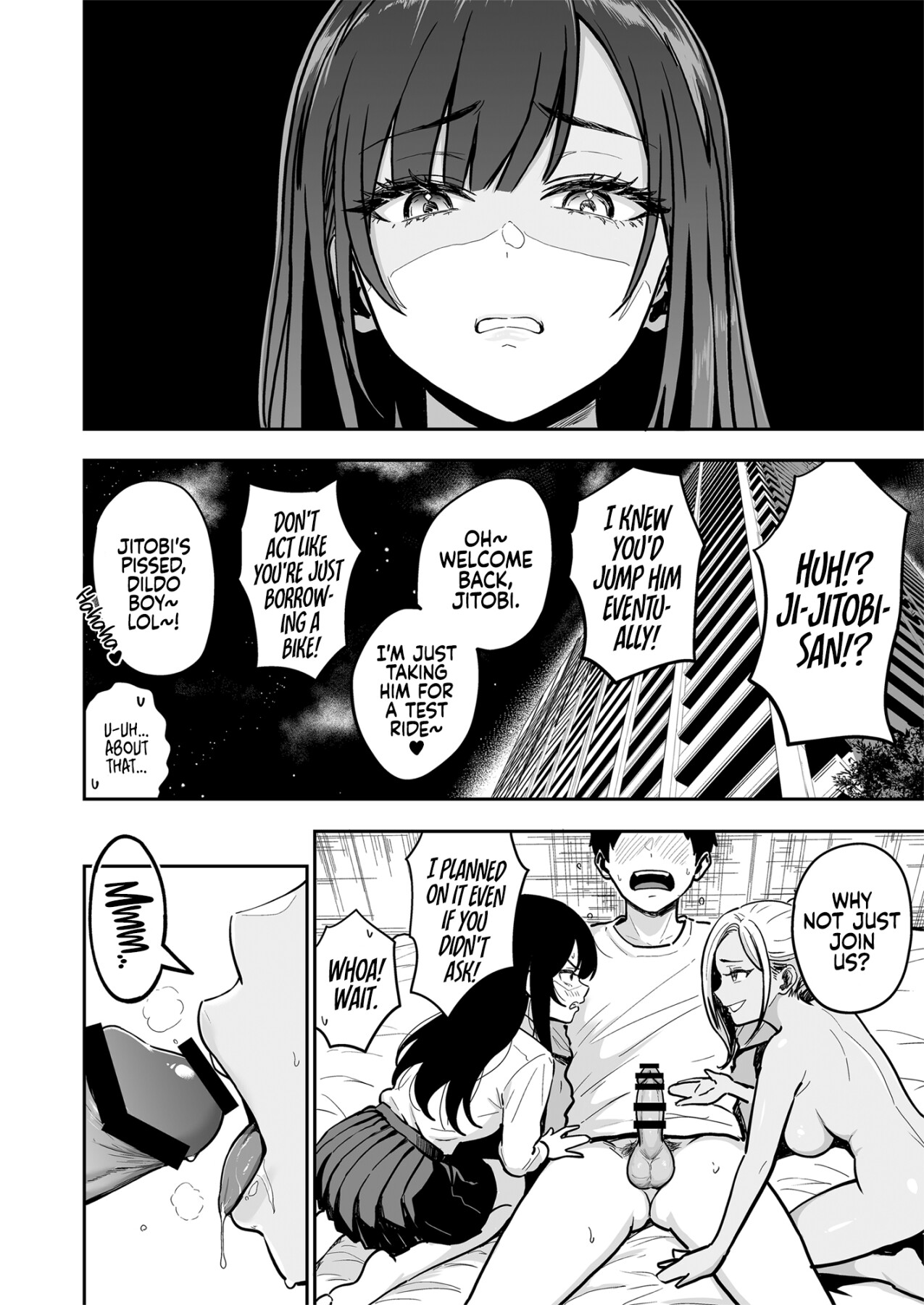 Hentai Manga Comic-Having Tons of Bareback Sex with Gyarus #4-Read-5